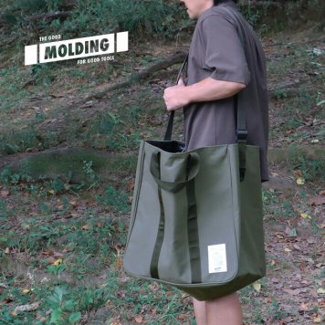 ◎モールディング フィールドラージバッグ 70L[大容量 収納 バッグ キャンプ 道具 食器 道具入れ 収納ケース キャンプ用品 キャンプギア アウトドア 大きい 大きめ 収納バッグ ツールバッグ おしゃれ トートバッグ トート 鞄 かばん キャンパス MOLDING]         3-4W