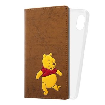 Galaxy A23 5G 『ディズニーキャラクター』/手帳型 FLEX CASE ポップアップ/プー ※送料無料(ポスト投函)