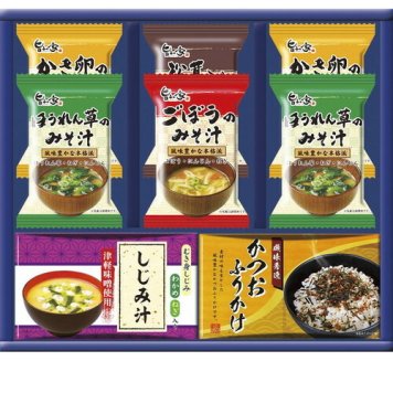 【送料無料・包装無料・のし無料】みそ汁バラエティ SM-BEA(B4) ギフト 敬老の日 入学祝い 卒業祝い 就職祝い 結婚祝い 誕生日 出産祝い 引越祝い 香典返し 新盆 初盆 御礼 お中元 内祝い 快気祝い ご挨拶 志 法事