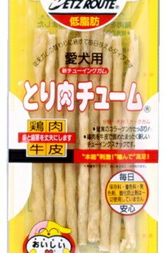 ペッツルート とり肉チューム S 棒型 9本 犬用品/ペットグッズ/ペット用品