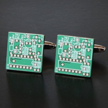 鎌倉カフス工房 マイクロチップカフス2・カフリンクス メンズ  ec127 結婚式 旦那 プレゼント ギフト 彼氏 父の日 誕生日プレゼント