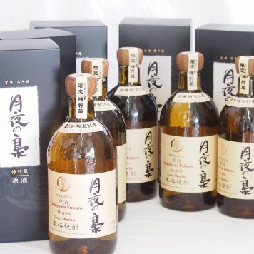 5本セット(とうもろこし樽貯蔵焼酎原酒 月夜の梟43度(宮崎県)) 720ml×5本