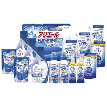 ギフト工房 アリエール抗菌除菌ギフト ／洗濯用洗剤 洗剤・柔軟剤・クリーナー 日用消耗品 日用品・ヘルスケア お中元 御中元 ギフト 夏ギフト 暑中見舞 残暑見舞 時期 いつ お礼 お返し グルメ のし お盆 初盆 新盆 お供 御供 ギフト 2026 送料無料 ギフト プレゼント プチギフト 内祝い 快気祝い 出産祝い 結婚祝い 引出物 新築祝い お返し