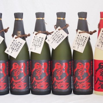 麦焼酎閻魔セット 全量麹仕込5本 樽熟成1本 老松酒造(大分県)720ml×6本