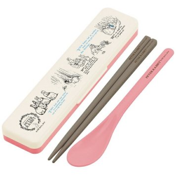 ピーターラビット 音のならないコンビセット 箸18cm ※送料無料(ポスト投函)