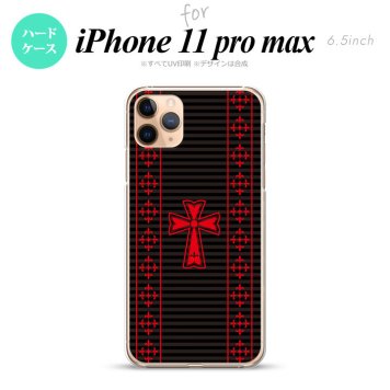 iPhone11ProMax iPhone11pro max スマホケース ハードケース ゴシック 黒 赤 メンズ レディース nk-i11pm-1010
