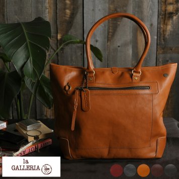 青木鞄 la GALLERIA レザートートバッグ Foresta