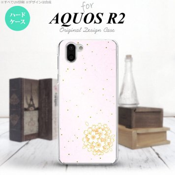 AQUOS R2 アクオス アール2 SH-03K SHV42 専用 スマホケース カバー ハードケース 和サクラ ピンク nk-r2-1271[スマホ,スマホケース,スマホカバー,ケース,カバー,ジャケット]