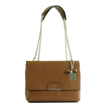 ゲス GUESS RYANN 2Way ショルダーバッグ チェーンバッグ COGNAC ブラウン系 PB668319