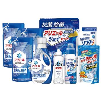 送料無料 お歳暮 ギフト工房抗菌除菌･アリエール&ジョイセット  ※11/2以降の出荷予定となります。北海道・沖縄・離島は配達不可 全国送料無料 御歳暮 早割 お歳暮2026 御挨拶 お取り寄せ グルメ スイーツ