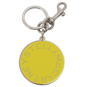 ステラマッカートニー STELLA McCARTNEY キーホルダー バッグチャーム 7V0007 W9215 7209 bkst00097l Keychain Brass & Enamel ロゴ CITRUS イエロー系
