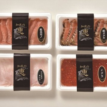 送料無料 北海道産地直送 ユートピア知床 知床丼セットMG  ※ご注文後約7～10日前後での発送となります。沖縄・離島へは別途配送料が発生いたします お取り寄せグルメ スイーツ