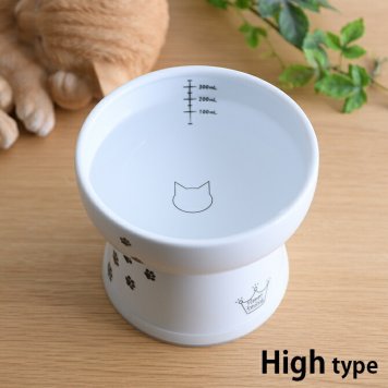 猫壱 猫用 脚付ウォーターボウル ハイタイプ