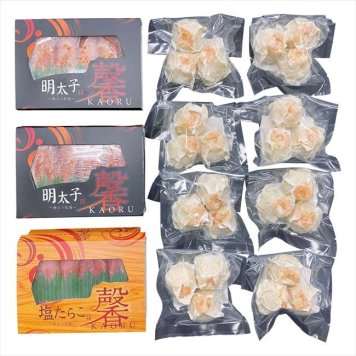0 二種の味付けたら子としゅうまい　 430240  内祝 内祝い お祝 御祝 記念品 出産内祝い プレゼント 快気祝い 粗供養 引出物