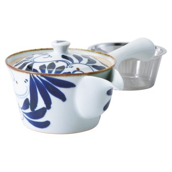 波佐見焼 karakusa SS急須(スーパーステンレス茶こし付)  ／急須 コーヒー・お茶用品 キッチン用品 敬老の日 プレゼント ギフト お彼岸 お供え 秋 2026 送料無料 ギフト プレゼント プチギフト 内祝い 快気祝い 出産祝い 結婚祝い 引出物 新築祝い お返し