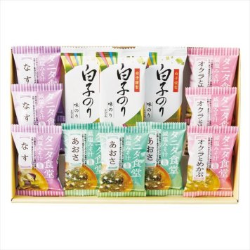   タニタ食堂監修減塩みそ汁･白子のり詰合せ  ST-30  内祝 内祝い お祝 御祝 記念品 出産内祝い プレゼント 快気祝い 粗供養 引出物