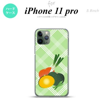 iPhone11Pro iPhone11 Pro スマホケース ハードケース ベジタブル カボチャ 緑 メンズ レディース nk-i11p-665
