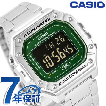 カシオ チープカシオ CASIO スタンダード クォーツ 電池式 W-218HD-3AV 海外モデル メンズ チプカシ 腕時計 ブランド デジタル グリーン