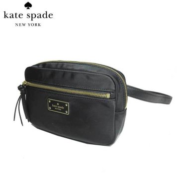 ケイト・スペード アウトレット kate spade ショルダーバッグ WKRU5283-001 ナイロン ウエストポーチ sophy / wilson road / black(001)：ブラック