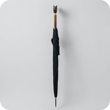 ギドゥジャン Guy de Jean TETES 長傘 classic-cat-black ユニセックス black 長傘 tetes