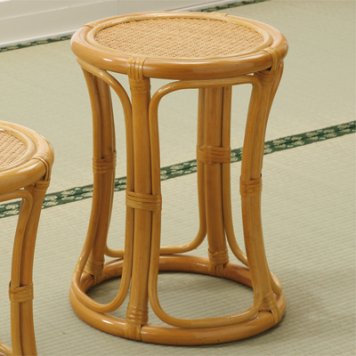 今枝商店 Romantic Rattan スツール【沖縄・離島配達不可】 S5702