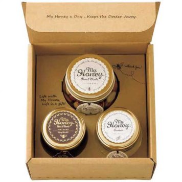MYHONEY ナッツの蜂蜜漬け アカシアハニー ハニーショコラ 3種 ギフトセット 天然 非加熱 はちみつ 蜂蜜 ナッツ お取り寄せ グルメ スイーツ 手土産 プレゼント 贈り物
