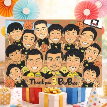 卒部の記念に、写真にできないぬくもりが伝わります。 ギフト 卒部記念 似顔絵 手描き プレゼント 贈り物 名入れ 卒部 部活 記念 スポ少 スポーツ少年団 引退 大人数 後輩 チーム 仲間 先生 修正無料 下書き確認 名入れ そっくり かわいい 喜ばれる 一生もの 宝物 仲間 引退 卒部記念 おすすめ メモリアル 卒寿祝い 古希祝い 結婚祝い 米寿祝い お祝い返し 傘寿祝い 初任給 ホワイトデー