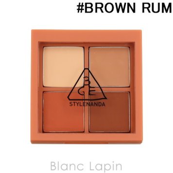 スリーコンセプトアイズ 3CE ミニマルチアイカラーパレット #BROWN RUM 3.2g