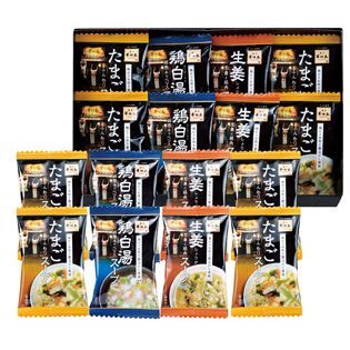 【ギフト対応無料】「博多華味鳥」スープギフトセット (MHE-16) ※送料無料(北海道・沖縄は除く)