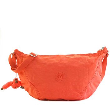 キプリング Kipling バッグ K11358 67T NILLE ナイル 斜めがけショルダーバッグ GALAXY ORANGE ライトオレンジ