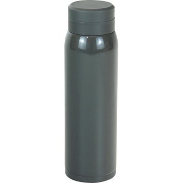 【ギフト対応無料】モテコ スクリュー栓マグボトル(500ml) グレー (RH-1669) ※送料無料(北海道・沖縄は除く)