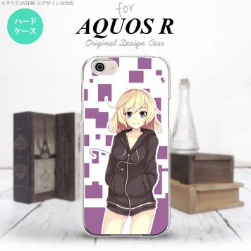 【SH03J】【スマホケース/スマホカバー】【アクオス R】SH03J スマホケース AQUOS R SH-03J カバー アクオス R キャラA 紫 nk-sh03j-1324【メール便送料無料】