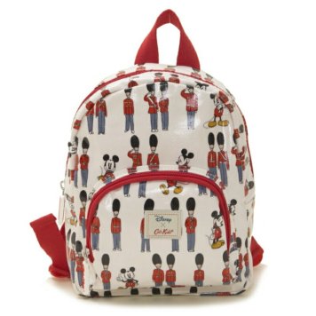 キャスキッドソン Cath Kidston キッズ 子ども バックパック リュックサック 731898 DISNEY KIDS MINI RUCKSACK ディズニー キッズ ミニ リュックサック Ivory Mickey and Guards アイボリー+レッド系マルチ