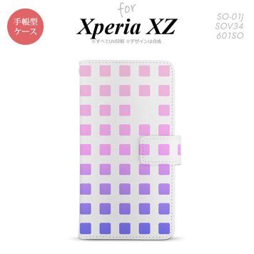 【手帳型 スマホ カバー ケース】【SO01J】【エクスペリア XZ 】手帳型 ケース SO-01J スマホ カバー XPERIA XZ エクスペリア スクエア ピンク nk-004s-so01j-dr1363【メール便送料無料】