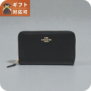 コーチ COACH 二つ折り財布 C4124-IMBLK ブラック