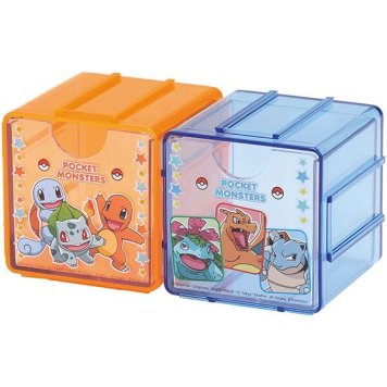 ポケットモンスター B ジョイントキュービックコレクションケース 2P スケーター ※送料無料(北海道・沖縄は除く)