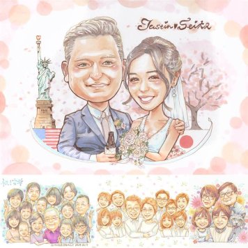 結婚記念日の記念に、大切な人の心に寄り添う似顔絵です。 似顔絵 結婚祝い プレゼント 手描き 名入れ 贈り物 ギフト 結婚記念日 挙式 記念 お祝い ウェルカムボード 友人 友達 家族 同僚 カップル 名入れ 下書き確認 修正無料 親孝行 サプライズ 一生もの 宝物 結婚式 一生もの 宝物 ウェディング イラスト 白寿祝い 初任給 感激 お祝い返し ハロウィン 古希祝い 還暦祝い 感謝