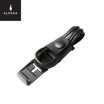 HUB USB LANYARD LIGHTNING ALPAKA ストラップ ケーブル 充電ケーブル USBケーブル 通勤 オフィス 自宅 スタイリッシュ モバイルアクセサリ iphone スマホ スマートフォン ギフト プレゼント 贈り物 記念日 誕生日