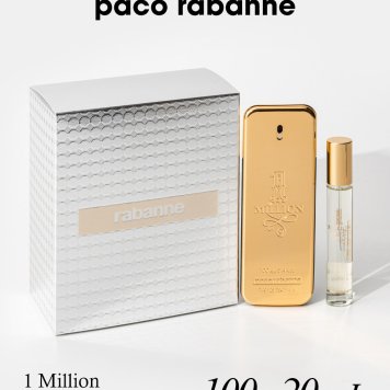 パコラバンヌ Paco Rabanne 1 Million 100ml+20ml ワンミリオン オードトワレ メンズ フレグランス