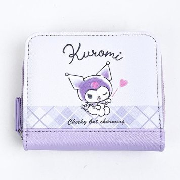サンリオ クロミ 折り財布 ウォレット パープル