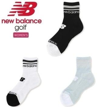 ニューバランス ゴルフ ソックス レディース 抗菌防臭 ラメライン ミディアムショートソックス (WOMENS) new balance golf 012-6186502  お誕生日祝い お祝い 記念品 30代 40代 50代 60代 母の日 お母さん 還暦祝い 敬老の日 彼女 人気プレゼント プレゼント