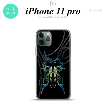 iPhone11Pro iPhone11 Pro スマホケース ハードケース ピンスト 黒 ブルー グリーン メンズ レディース nk-i11p-1239