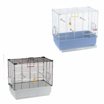 イタリアferplast社製 鳥かご ピアノ 4 Piano 4 鳥籠 ゲージ フルセット カナリア セキセイインコ 小型鳥用