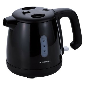【送料無料・包装無料・のし無料】HOME SWAN 転倒漏れ防止機能付き電気ケトル800ml ブラック SYK-08(K)(A5)ギフト 敬老の日 入学祝い 卒業祝い 就職祝い 結婚祝い 誕生日 出産祝い 引越祝い 香典返し 新盆 初盆 御礼 お中元 内祝い 快気祝い ご挨拶 志 法事