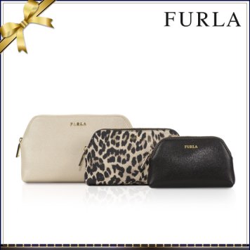 フルラ ISABELLE レザー ポーチ 3個セット FURLA ブランド 小物入れ 人気
