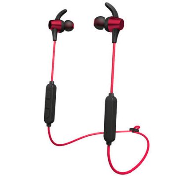VERTEX BT対応ネックレスタイプ高音質イヤホン レッド VTH-IC027BRD