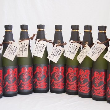 全量麹仕込麦焼酎 黒閻魔 老松酒造(大分県)720ml×9本
