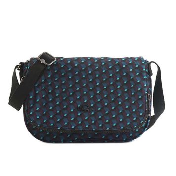 キプリング Kipling バッグ K14303 M04 EARTHBEAT S アースビートエス 斜めがけバッグ MIRAGE PRINT ブルー＋パープル系マルチカラー