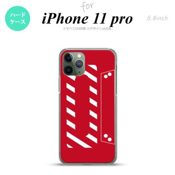 iPhone11Pro iPhone11 Pro スマホケース ハードケース カセットテープ 赤 メンズ レディース nk-i11p-188