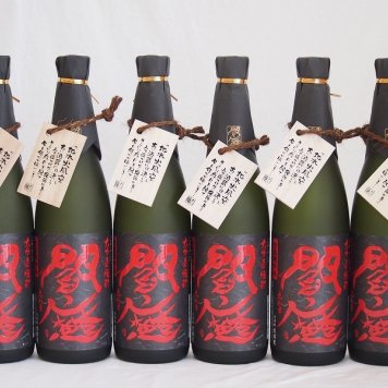全量麹仕込麦焼酎 黒閻魔 老松酒造(大分県)720ml×6本